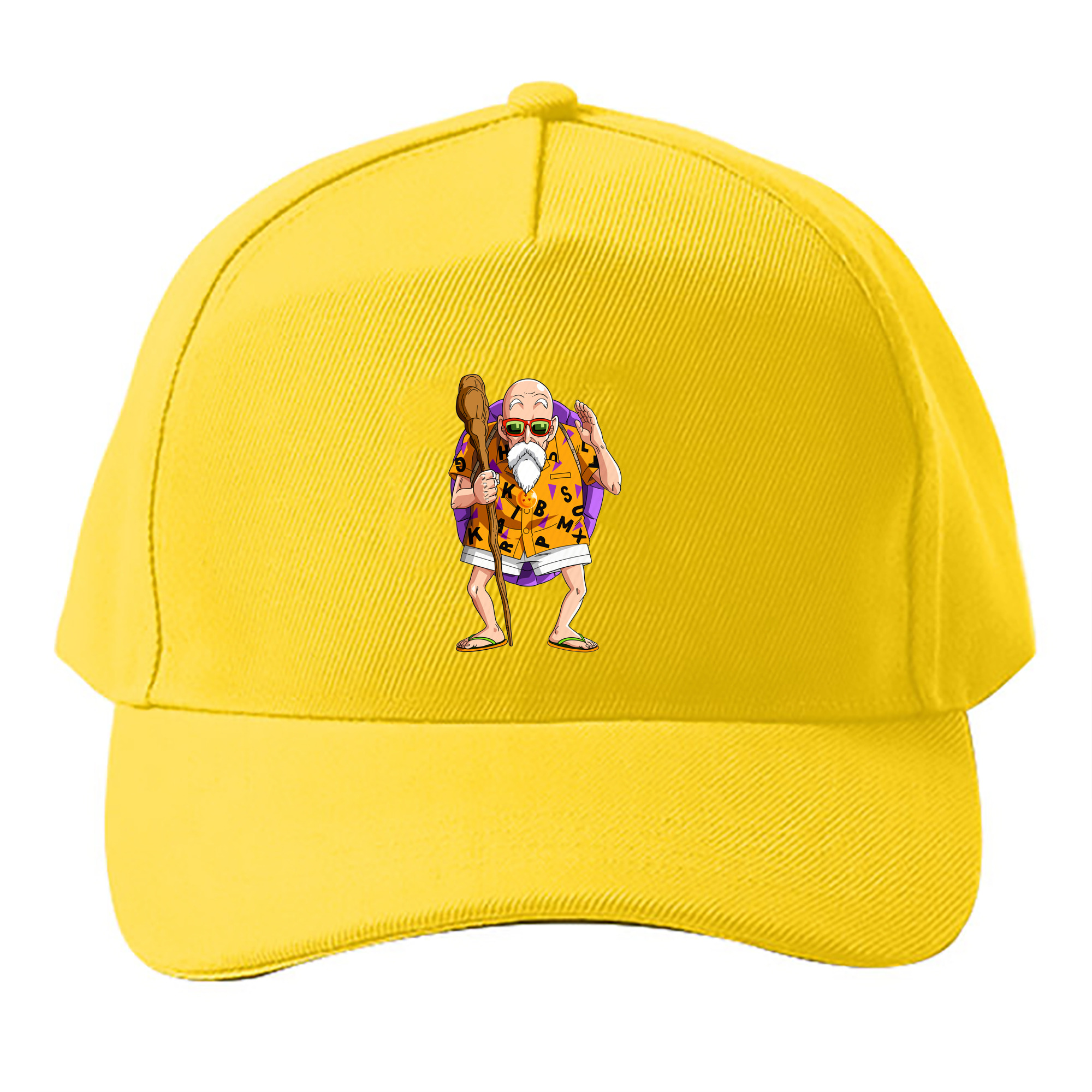 （画像用） ドラゴンボール 亀仙人（かめせんにん） DRAGON BALL Master Roshi Kame Sennin ベースボールキャップ 綿100％ 男女兼用 帽子 スポーツ